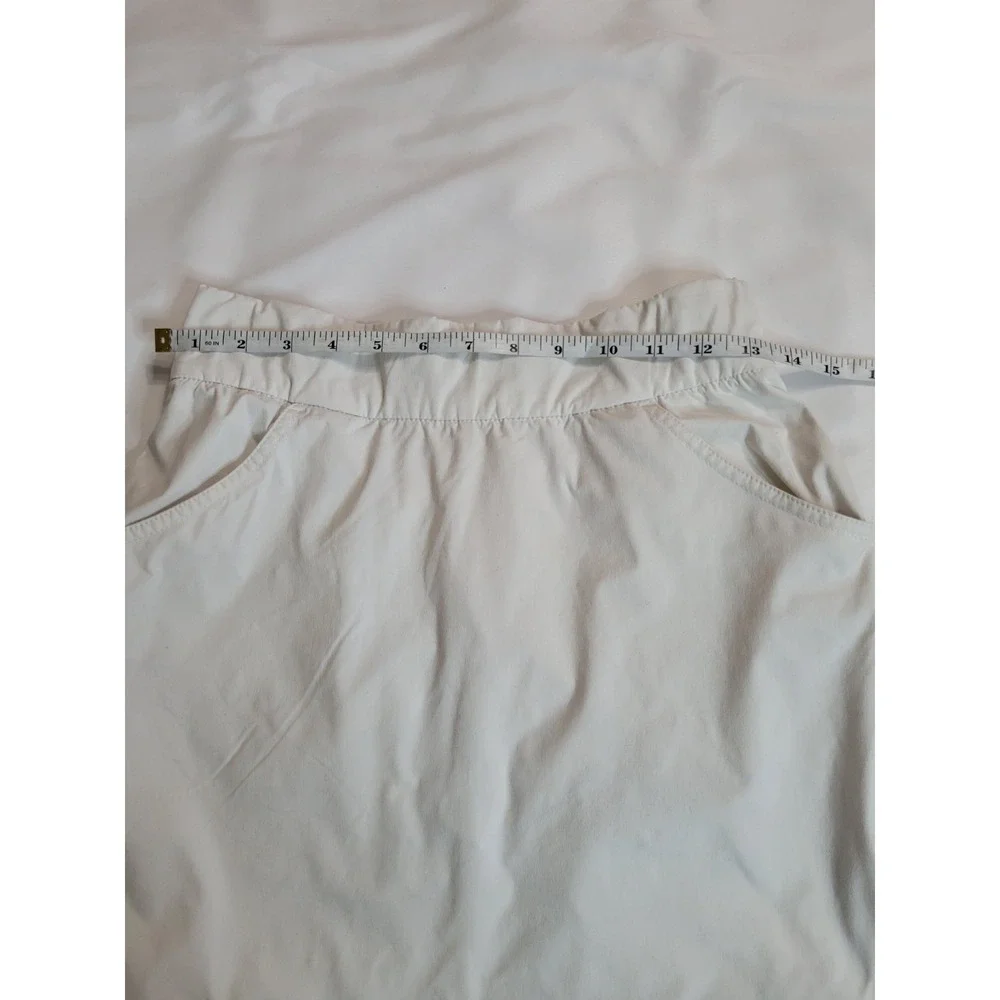Columbia Women's Marina Bay Ruched All Season Skort Omni-Shade‎ White Sz S